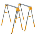 2 Pack Adjustable Steel Saw Horses 2600 Lbs R40470