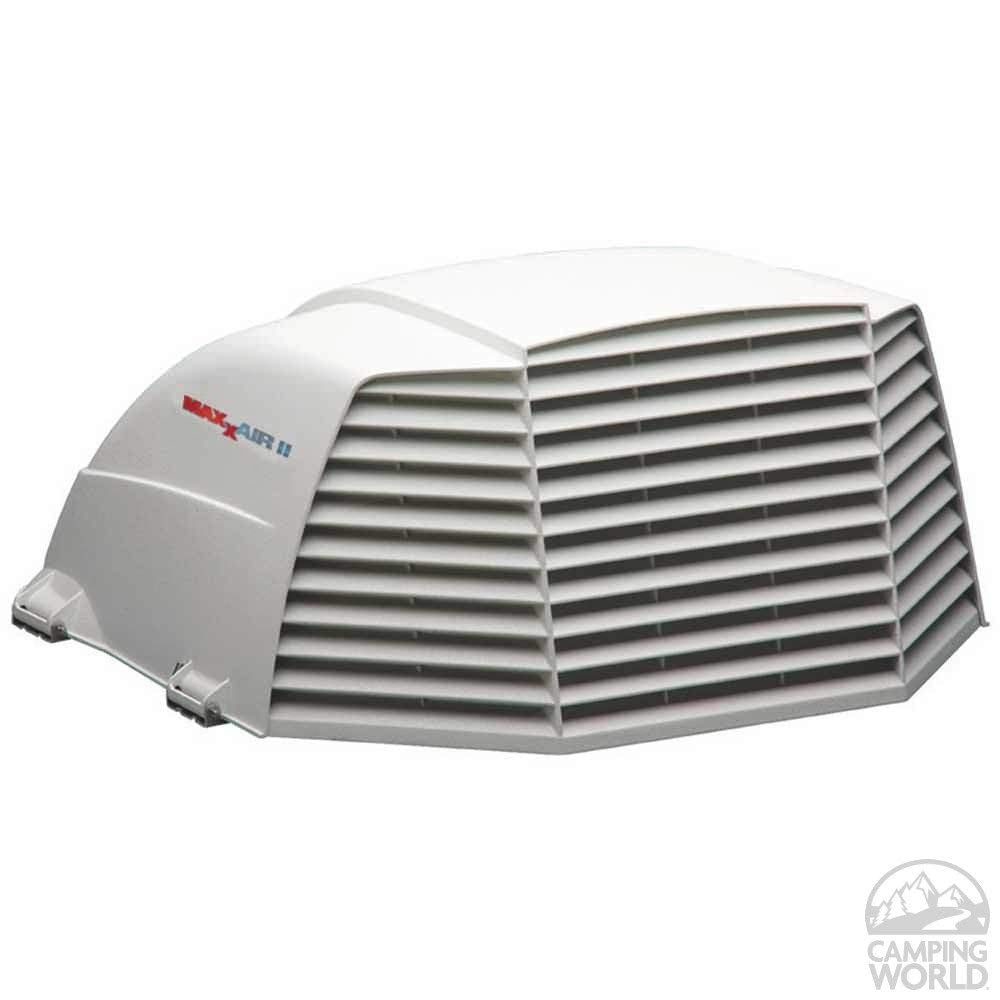 White RV Vent Cover with EZ Clip E39802