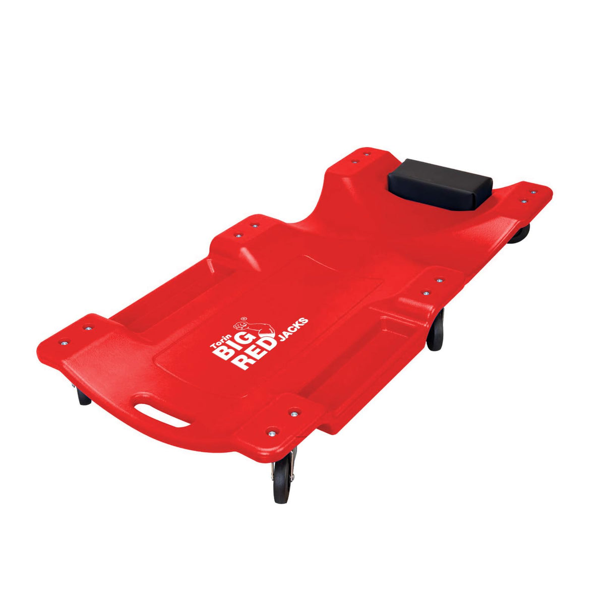 Rolling Garage Creeper with Padded Headrest and 6 Casters R37620