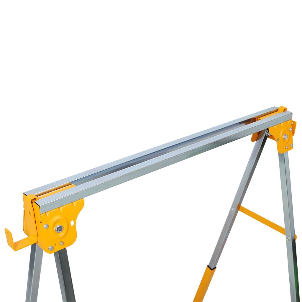2 Pack Adjustable Steel Saw Horses 2600 Lbs R40470