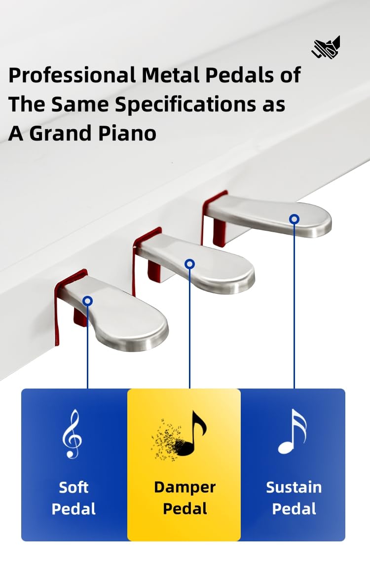 88-Key Weighted Digital Piano E7669