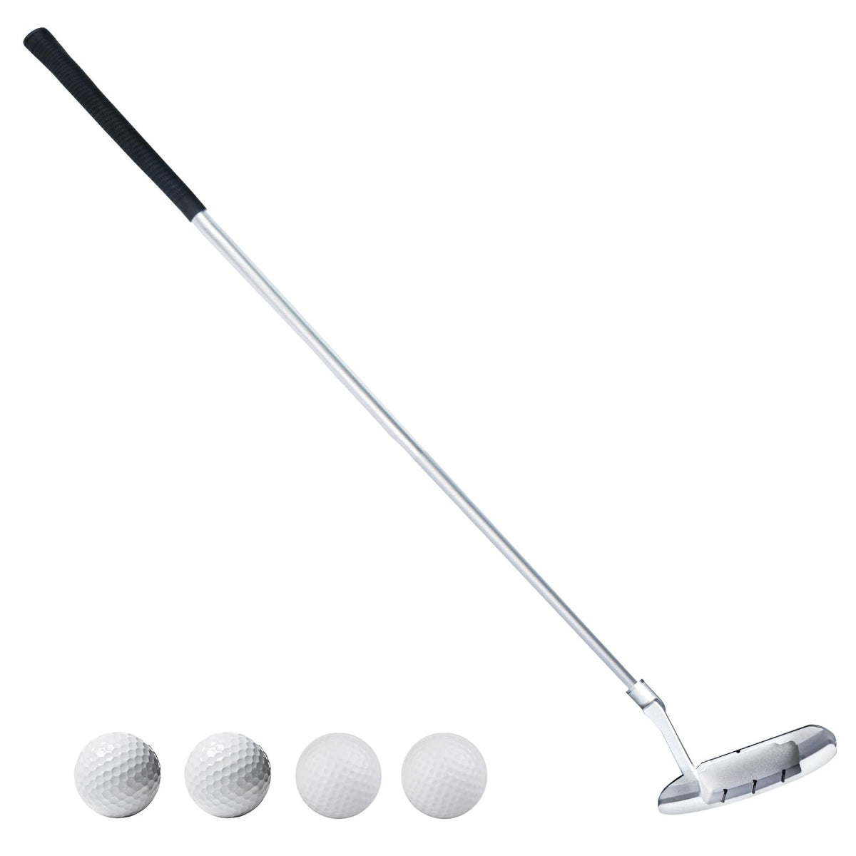 Two-Way Golf Putter with 2 Golf Balls I613670