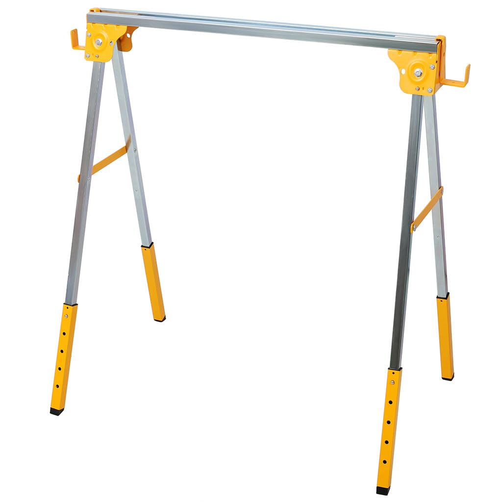 2 Pack Adjustable Steel Saw Horses 2600 Lbs R40470