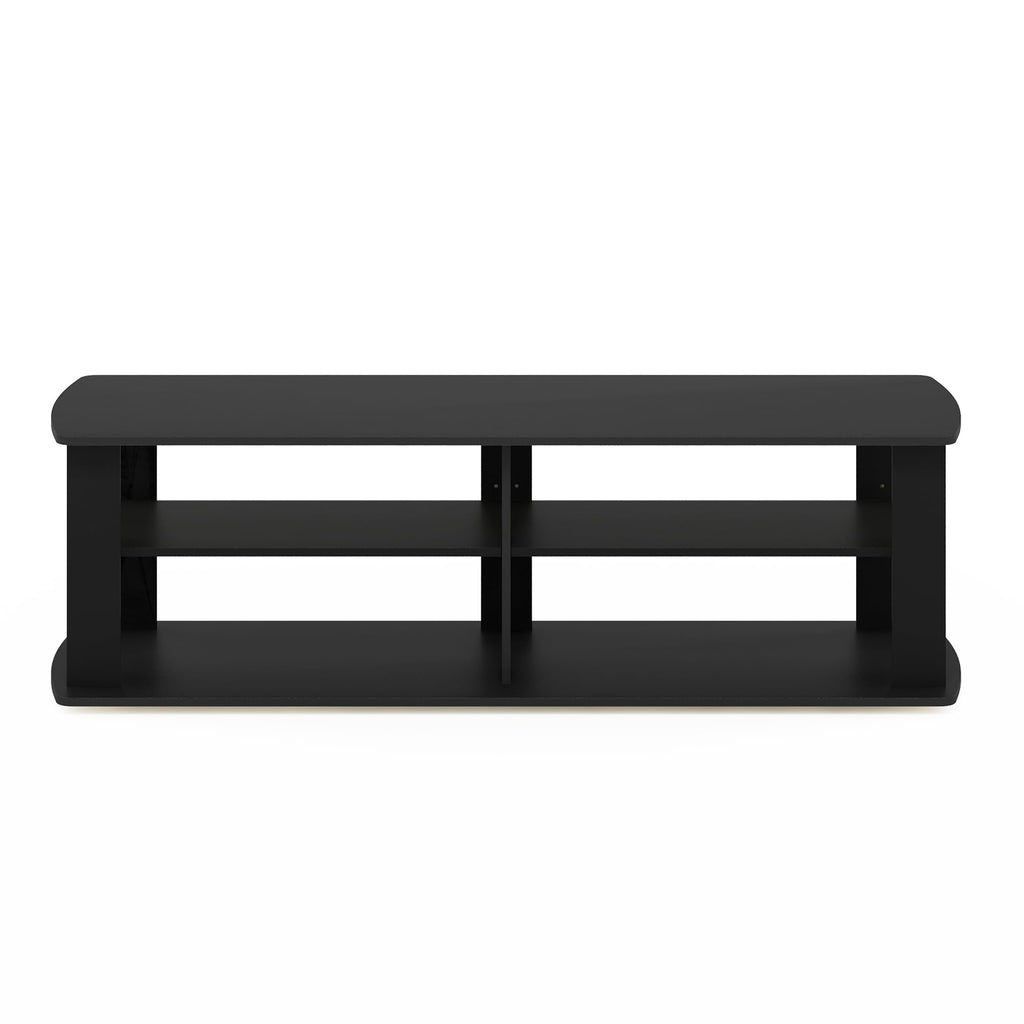 Black 3-Tier TV Stand with Open Shelves Y213095
