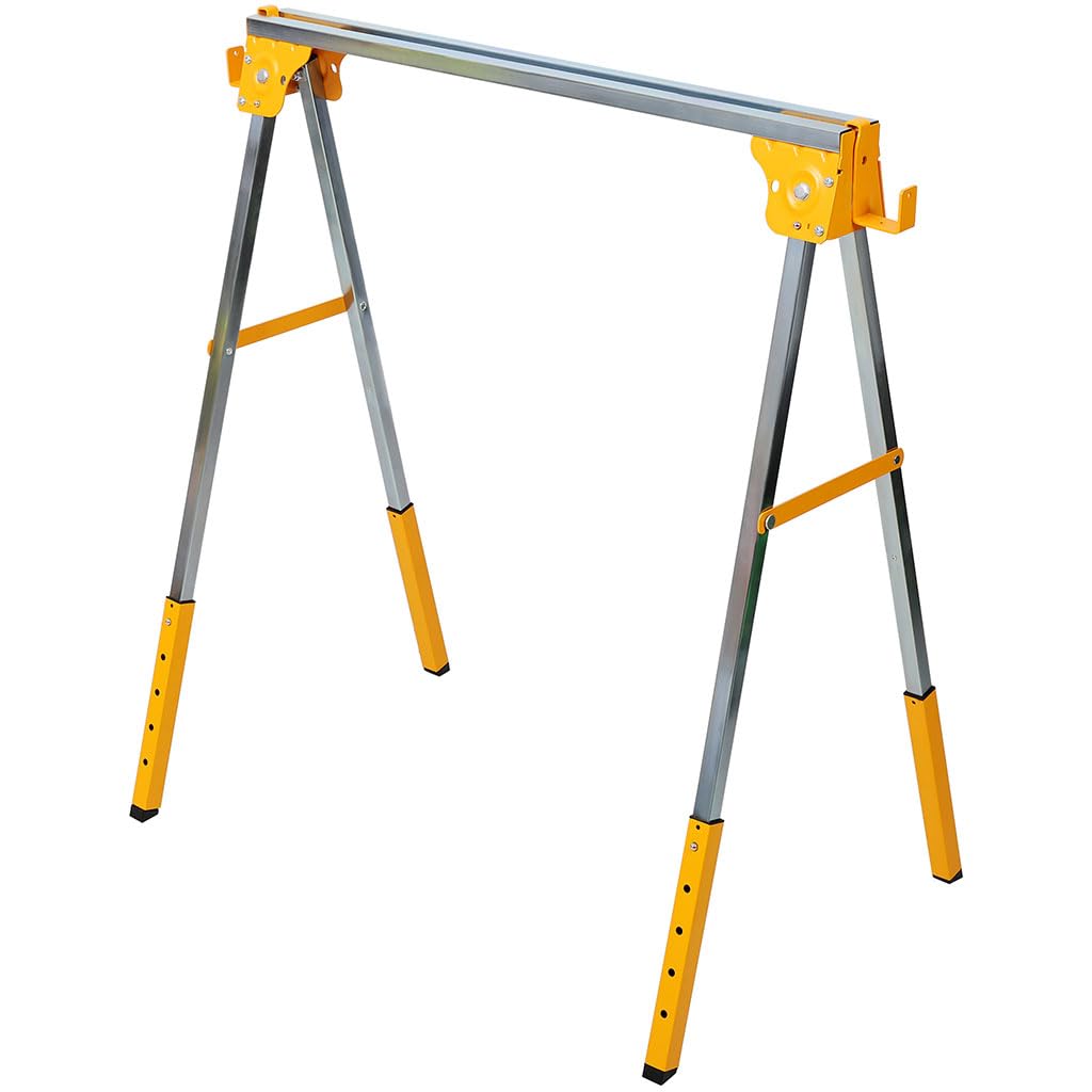 2 Pack Adjustable Steel Saw Horses 2600 Lbs R40470
