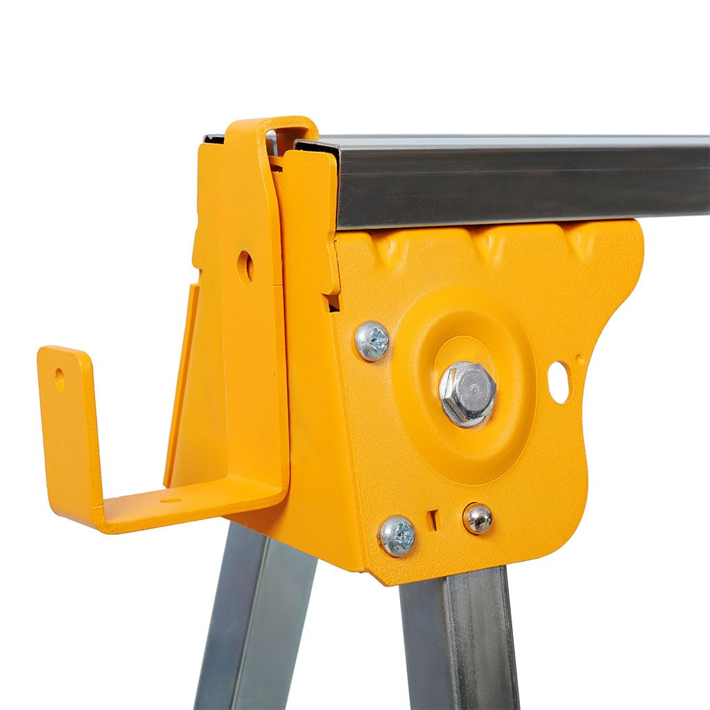 2 Pack Adjustable Steel Saw Horses 2600 Lbs R40470