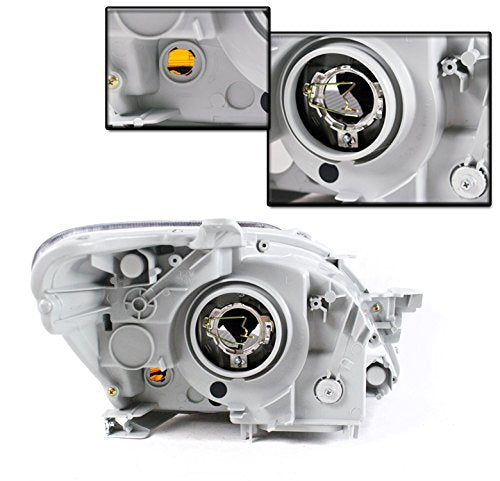 Black Headlights Lamps A4768