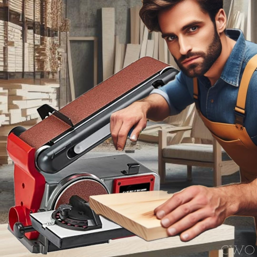 Belt and Disc Sander 4 inch x 36 inch Belt 6 inch Disc P3313