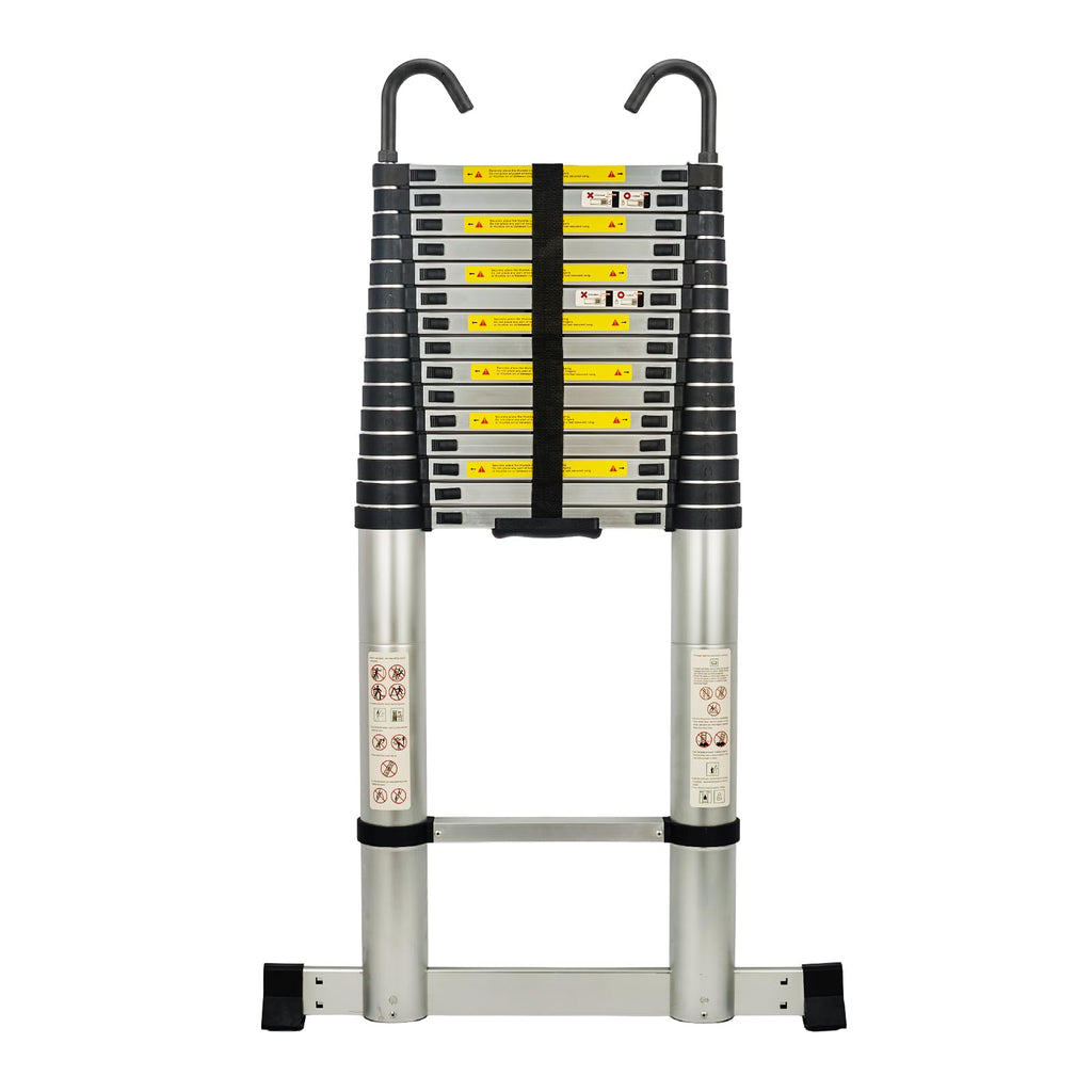 20.3 FT Aluminum Telescopic Ladder 330lbs W46473