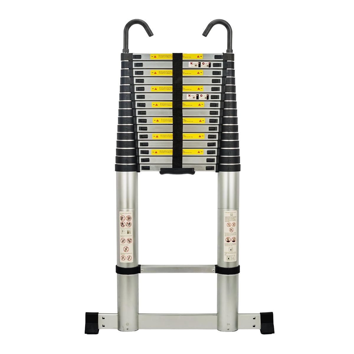 20.3 FT Aluminum Telescopic Ladder 330lbs W46473