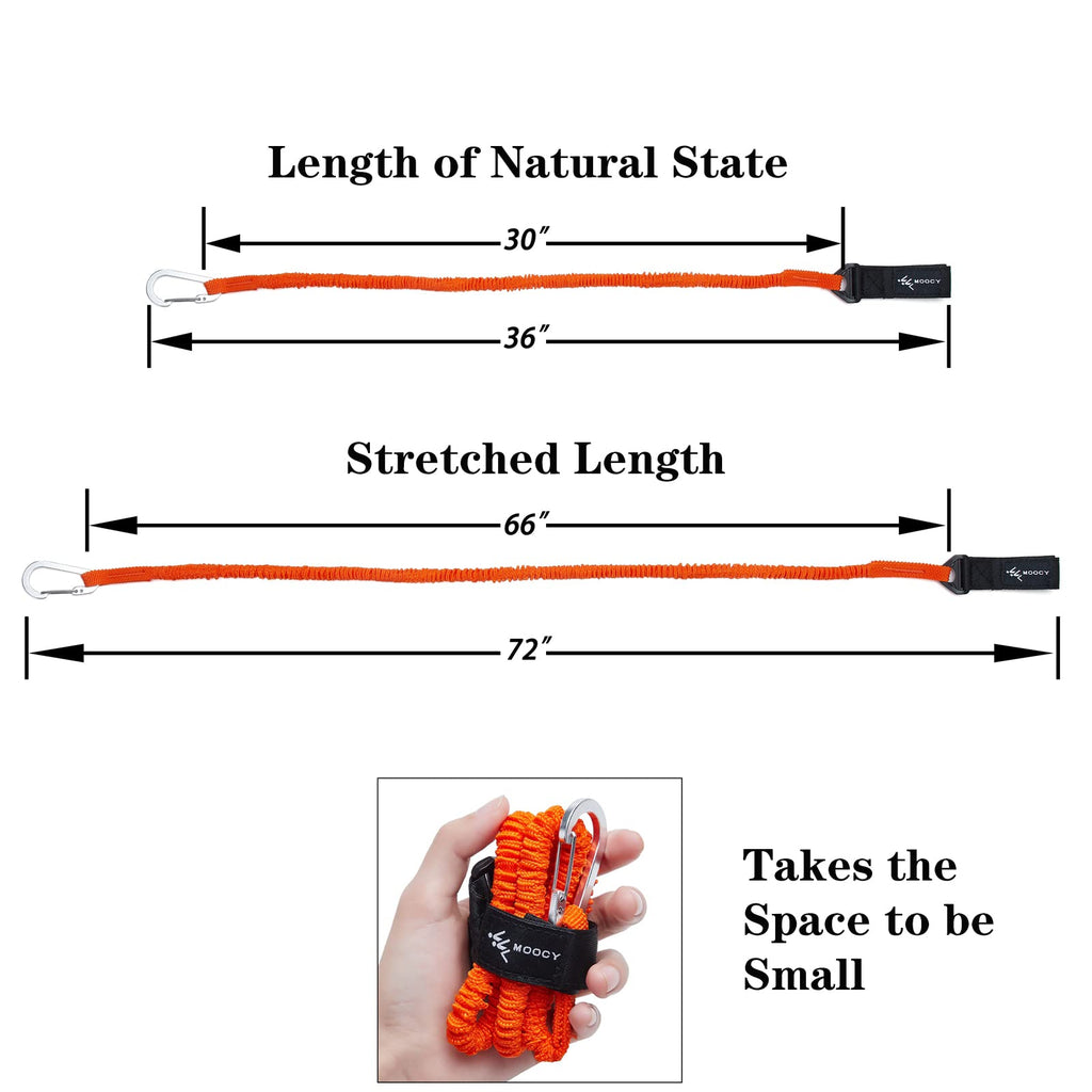 Kayak Paddle Leash Stretchable Coiled Lanyard L241874