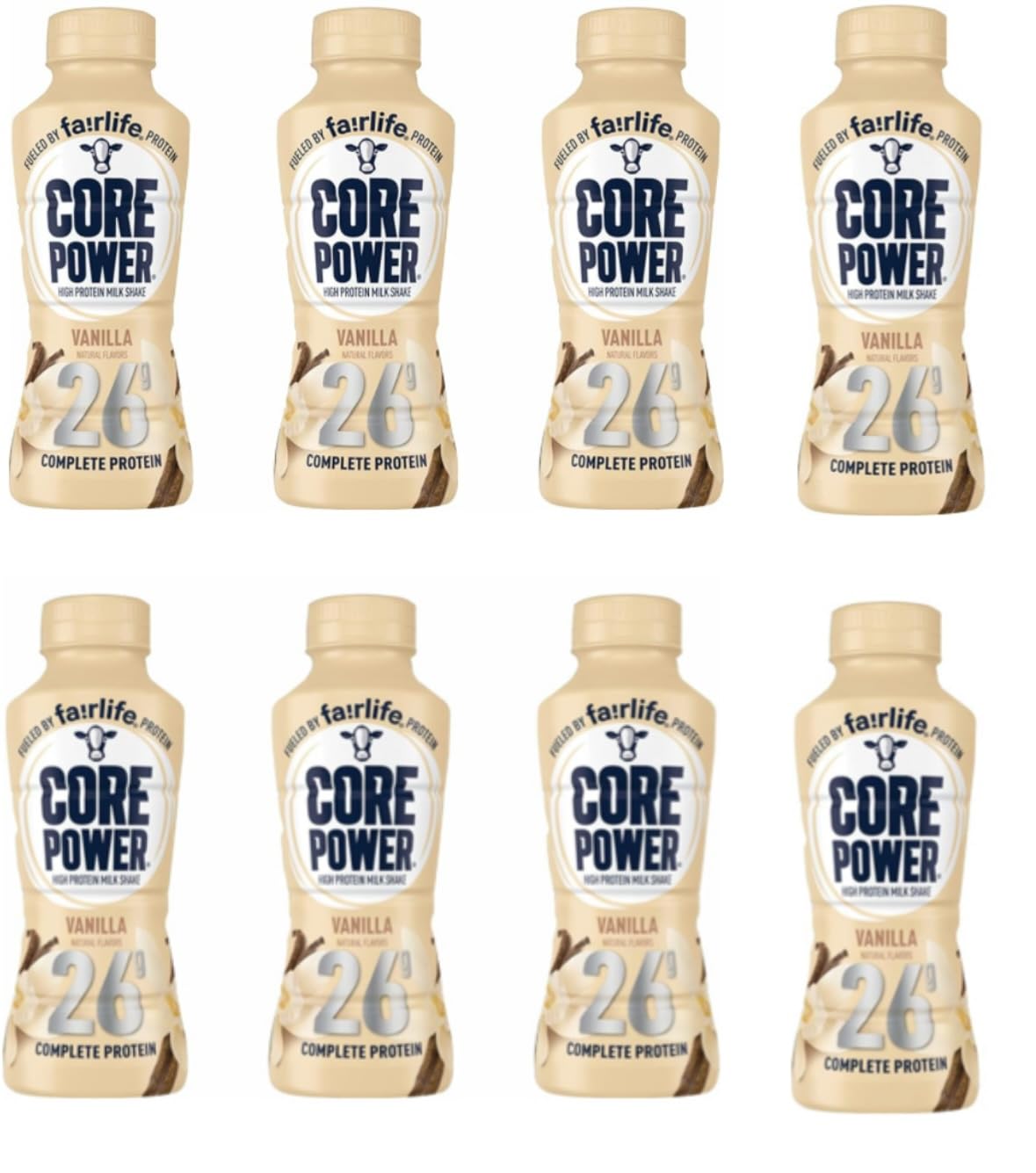 Vanilla 26 Gram Protein Shakes 8 Pack S8562
