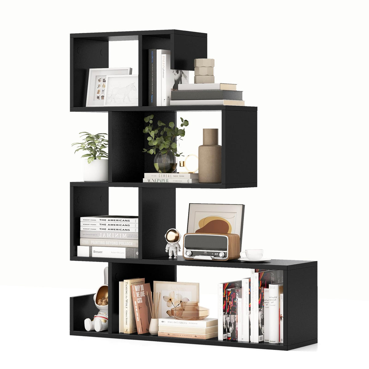 5-Tier Geometric Bookshelf G65544