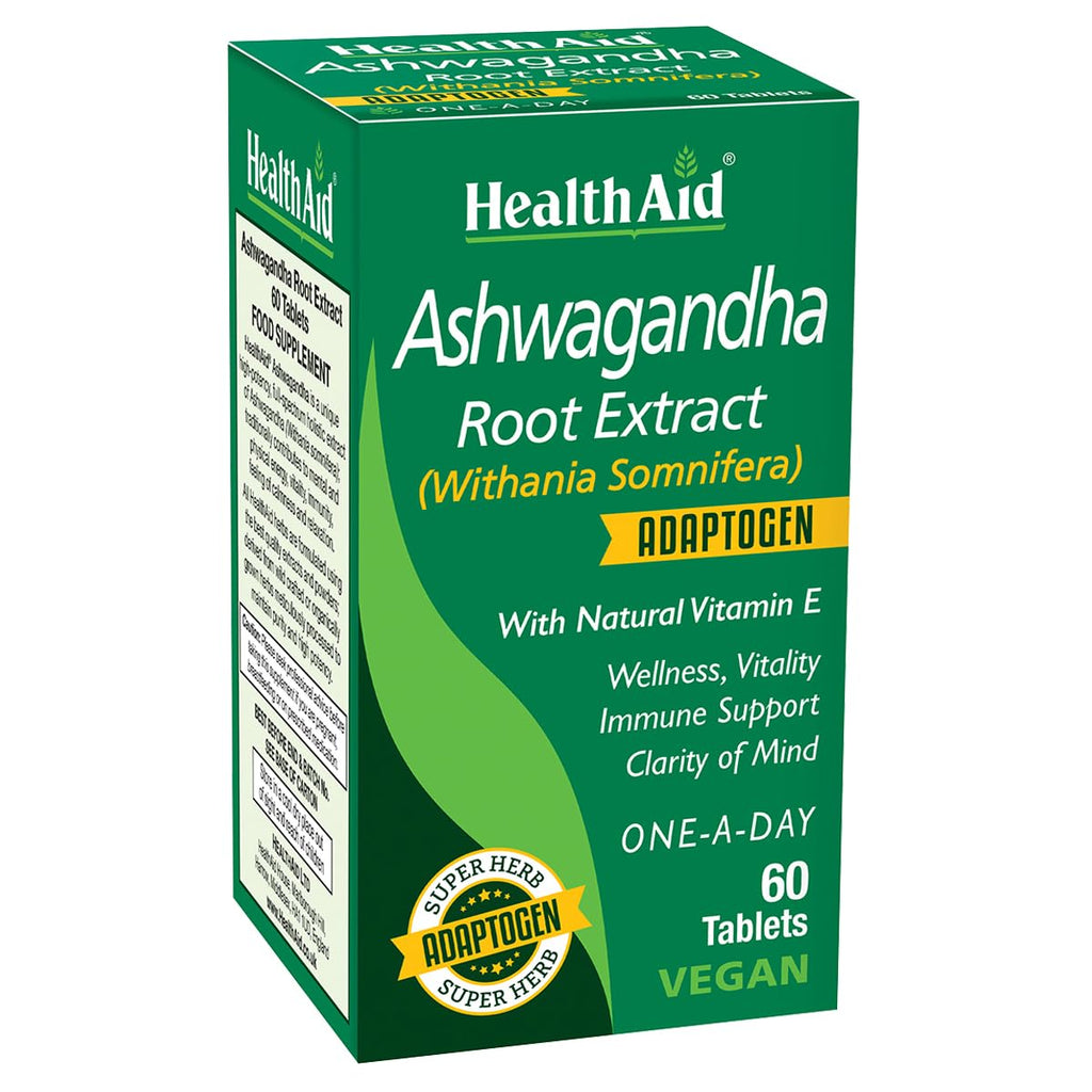 Ashwagandha 350 mg Vegan Standardized Root Extract 60 Tablets I4469