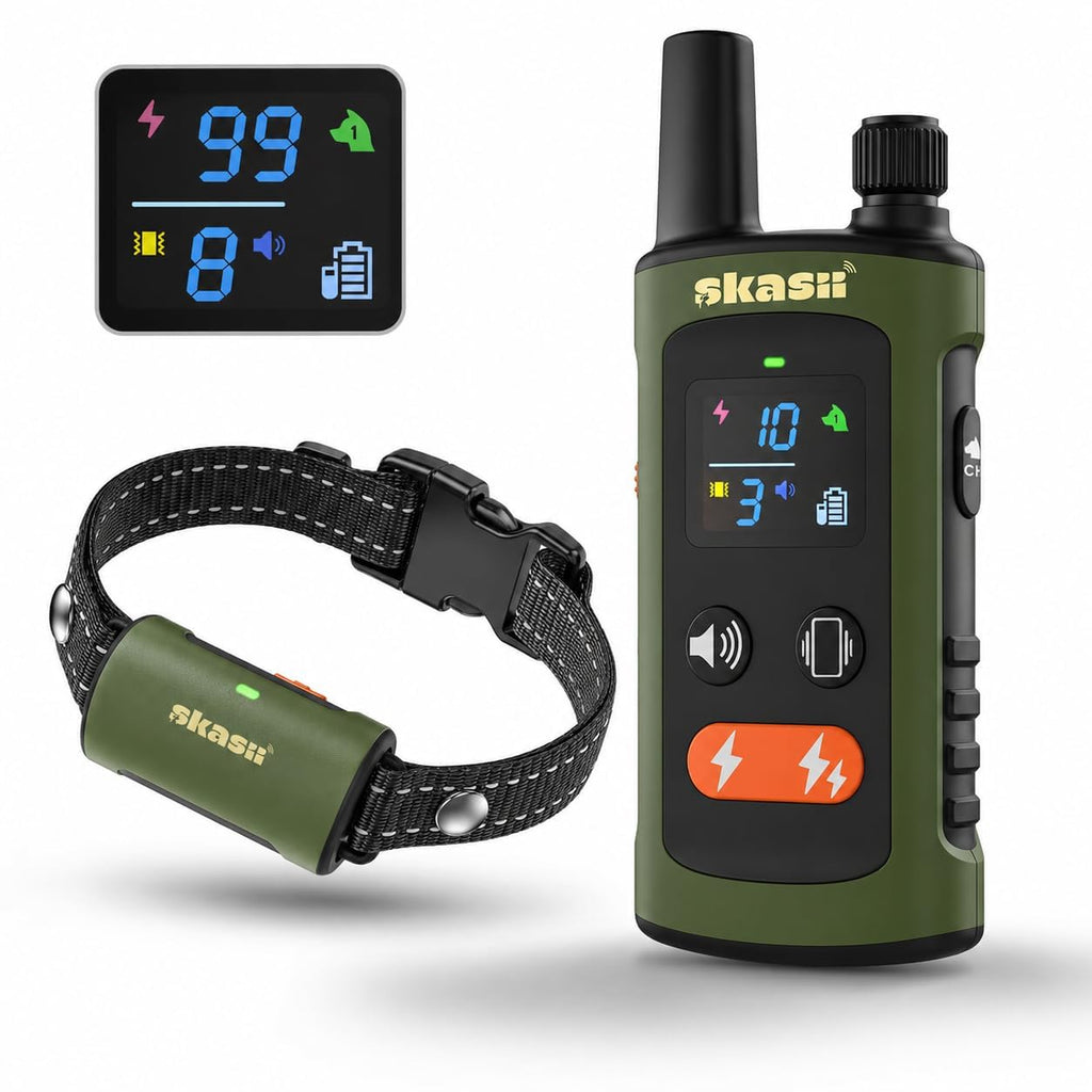 Green Remote Control Training Collar J124072
