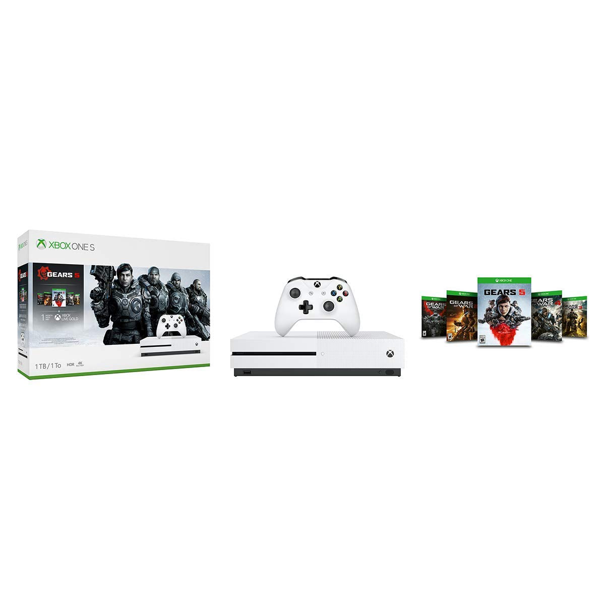 Xbox One S 1TB Console A532634