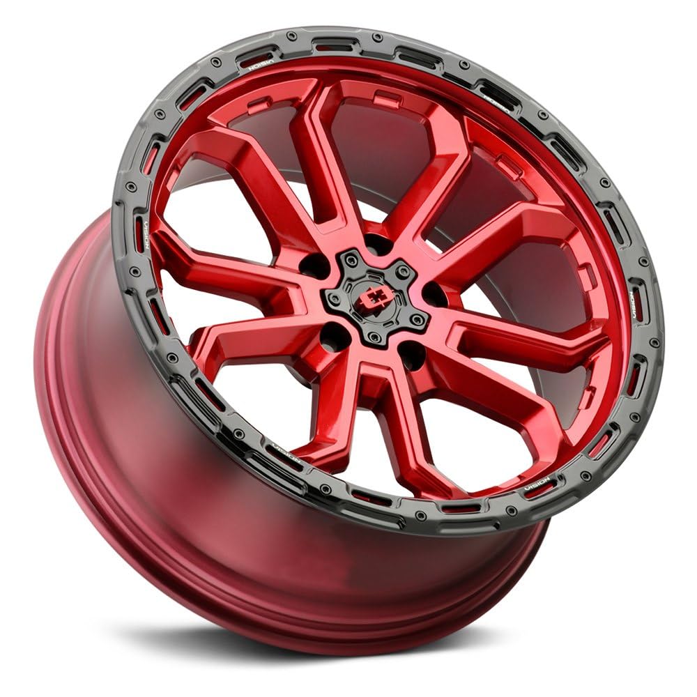 20x9 5x5 Red Wheel Rim H13309