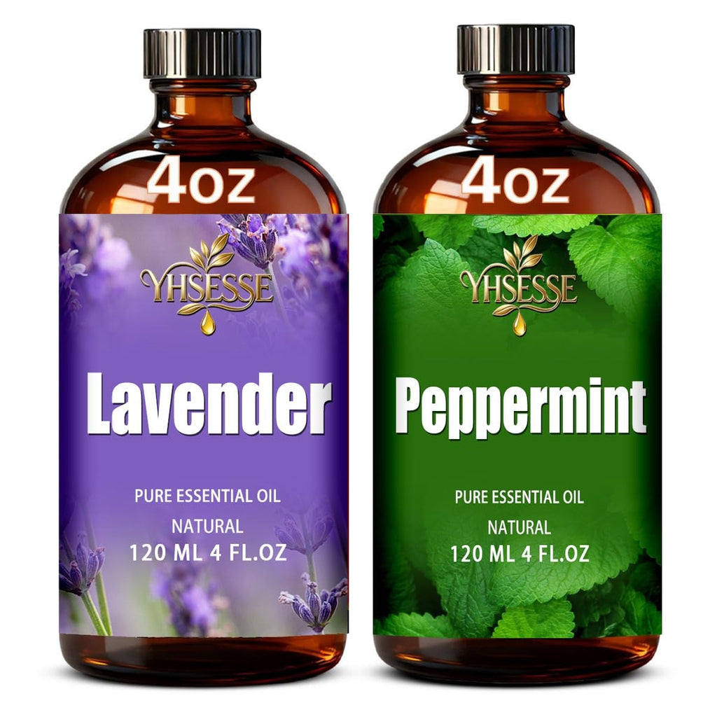 Peppermint and Lavender Essential Oil 4 Fl Oz C9783