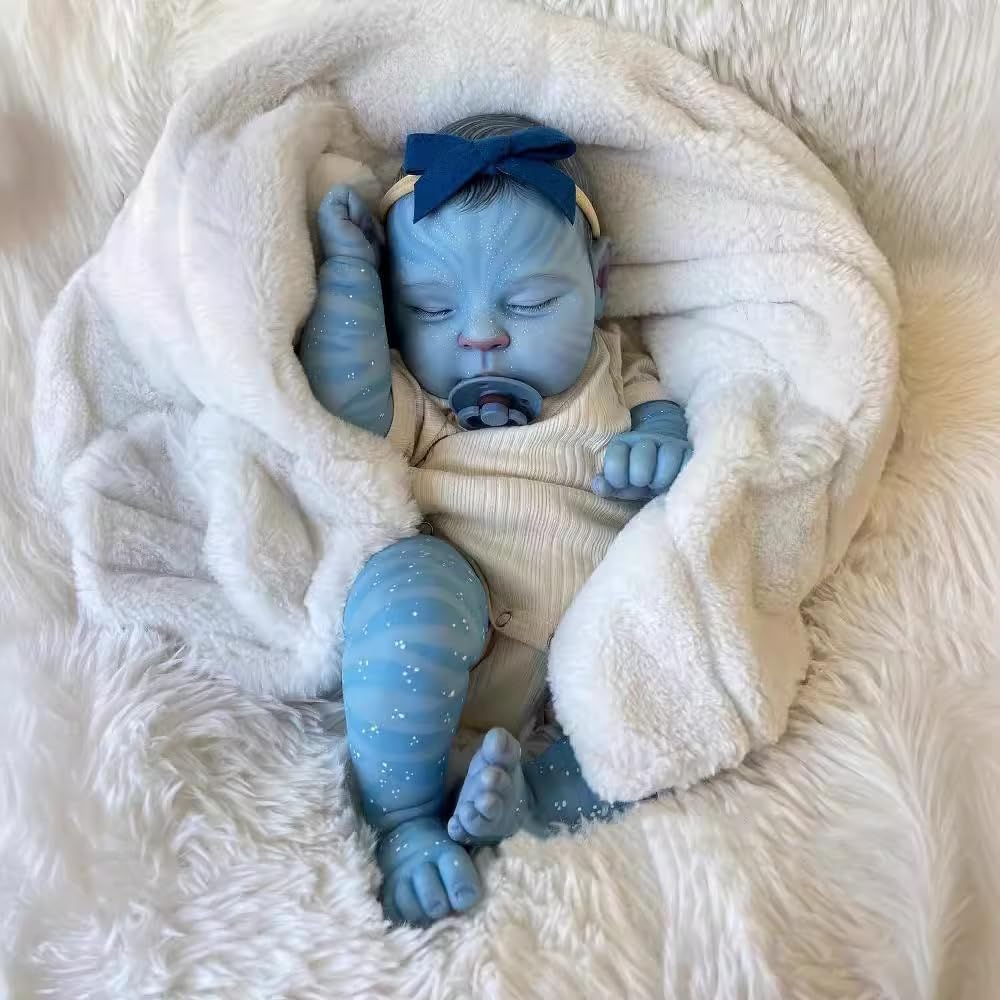 20 Inch Soft Body Vinyl Realistic Sleeping Newborn Baby Doll J274