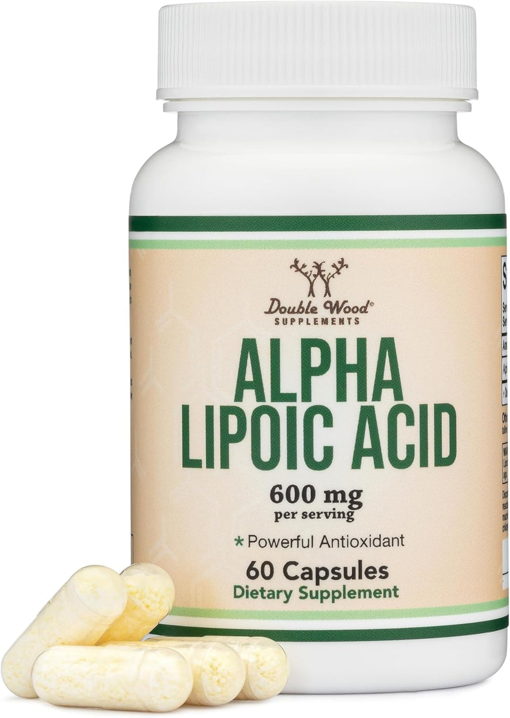 Alpha Lipoic Acid 600mg 60 Capsules Z70146