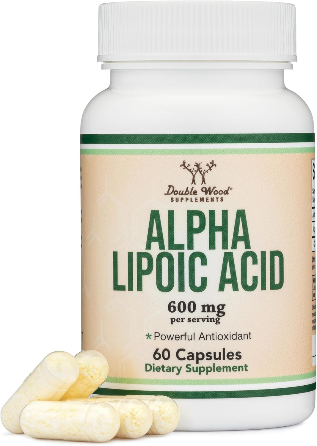 Alpha Lipoic Acid 600mg 60 Capsules Z70146