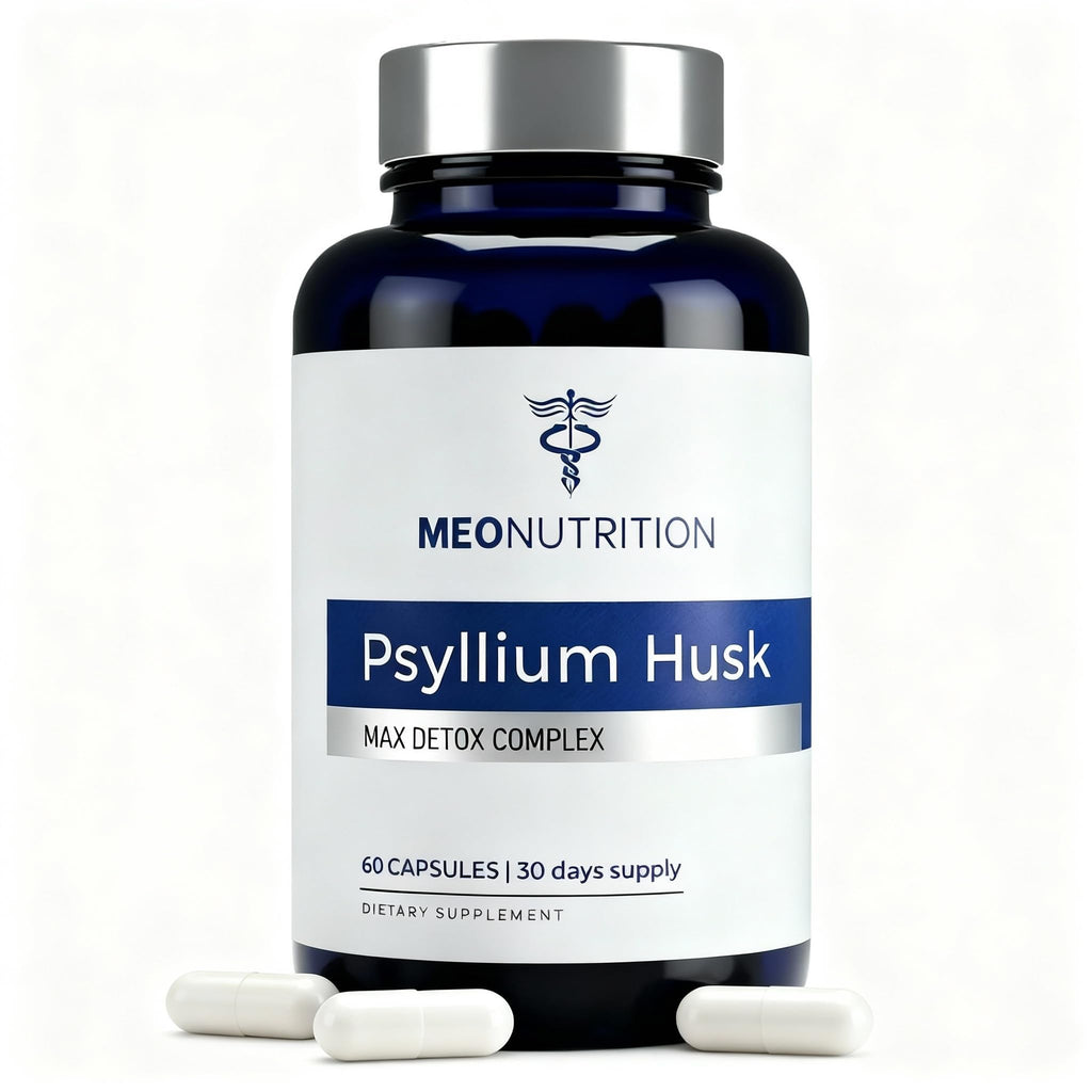 1520mg Psyllium Husk Capsules with Probiotics & Fiber M784285