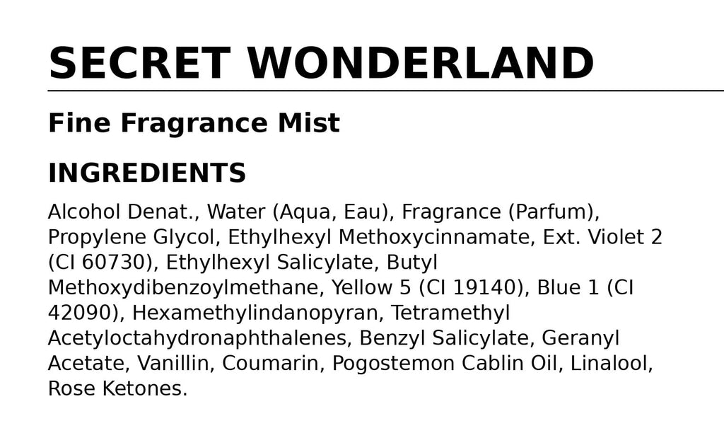 Fine Fragrance Mist 8 oz G1784