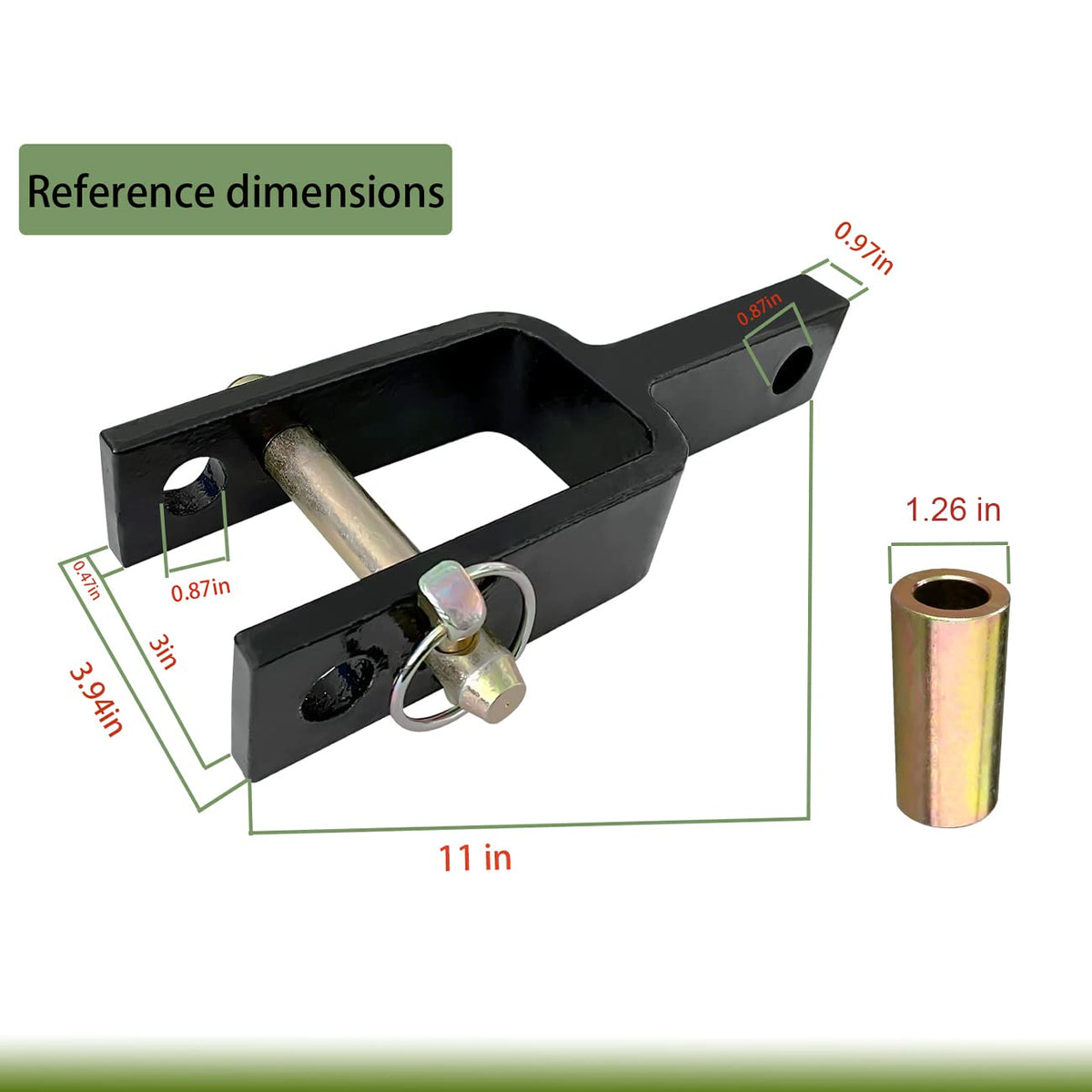 Quick Hitch Adapter with Adapter Sleeve E159848