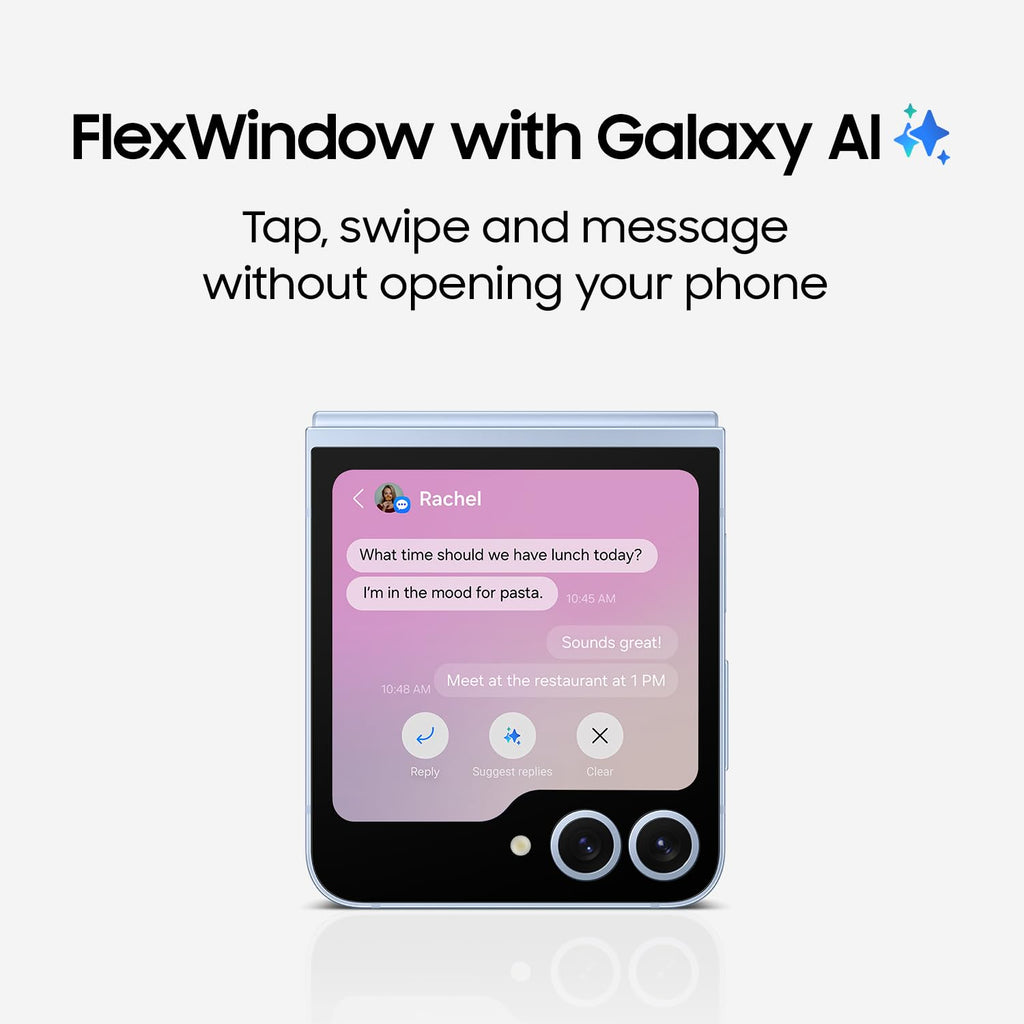 Galaxy Z Flip 6 256GB Blue Smartphone U97940