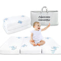 Pack and Play Mattress, 38"x26" Trifold Memory Foam Z536499