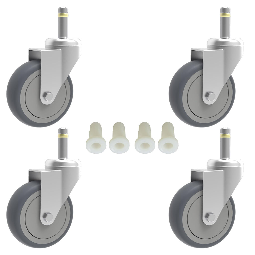 3-Inch Swivel Stem Caster 4 Pack P829