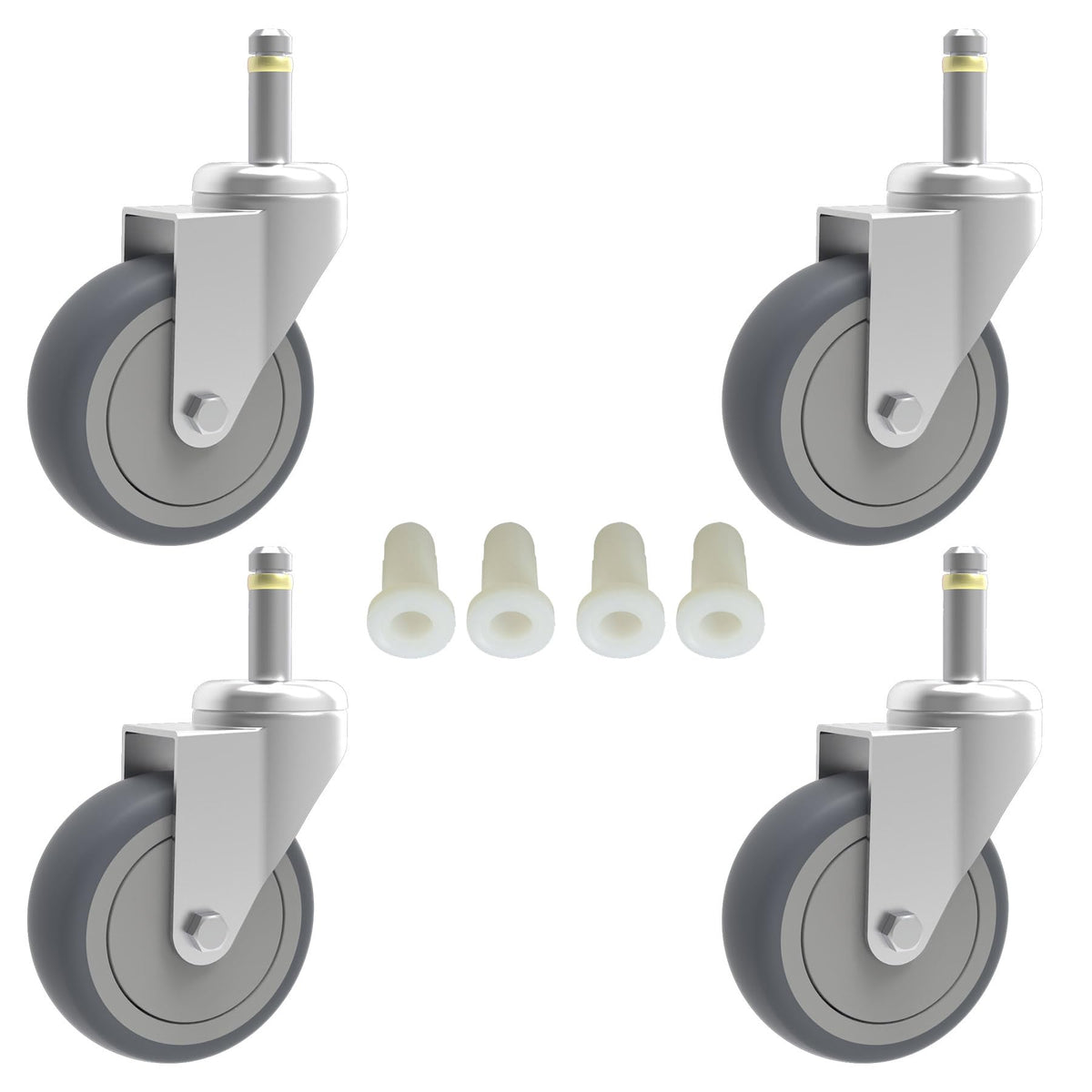3-Inch Swivel Stem Caster 4 Pack P829