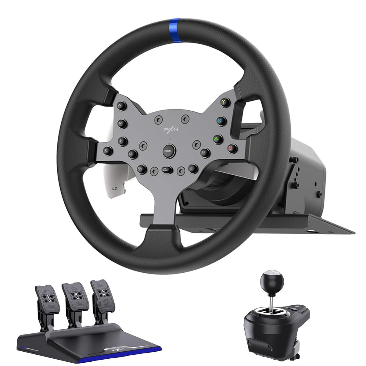 Force Feedback PC Racing Wheel J1622