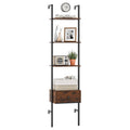5-Tier Ladder Bookcase with Drawer K550