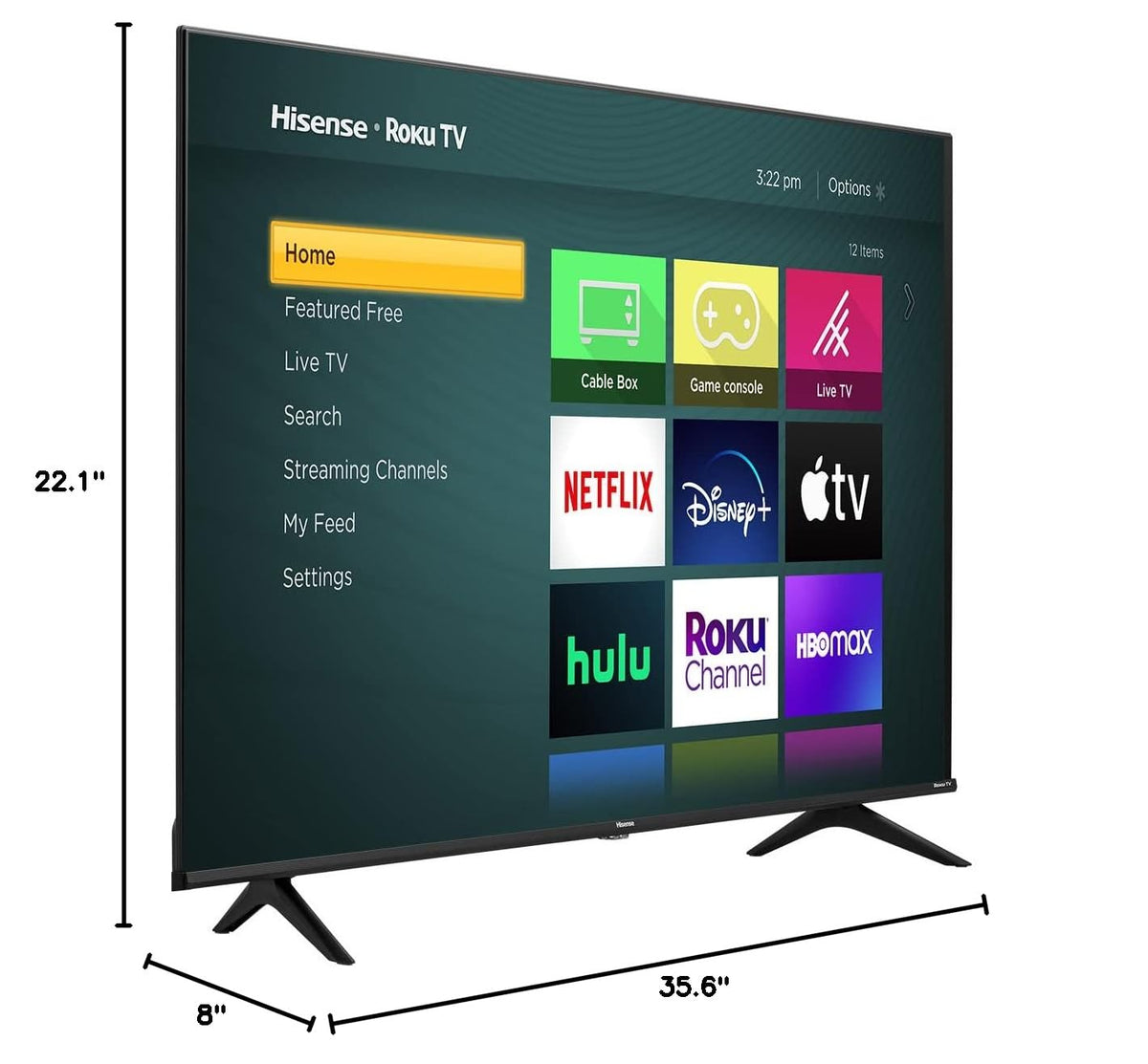 40-Inch LED Smart TV A898