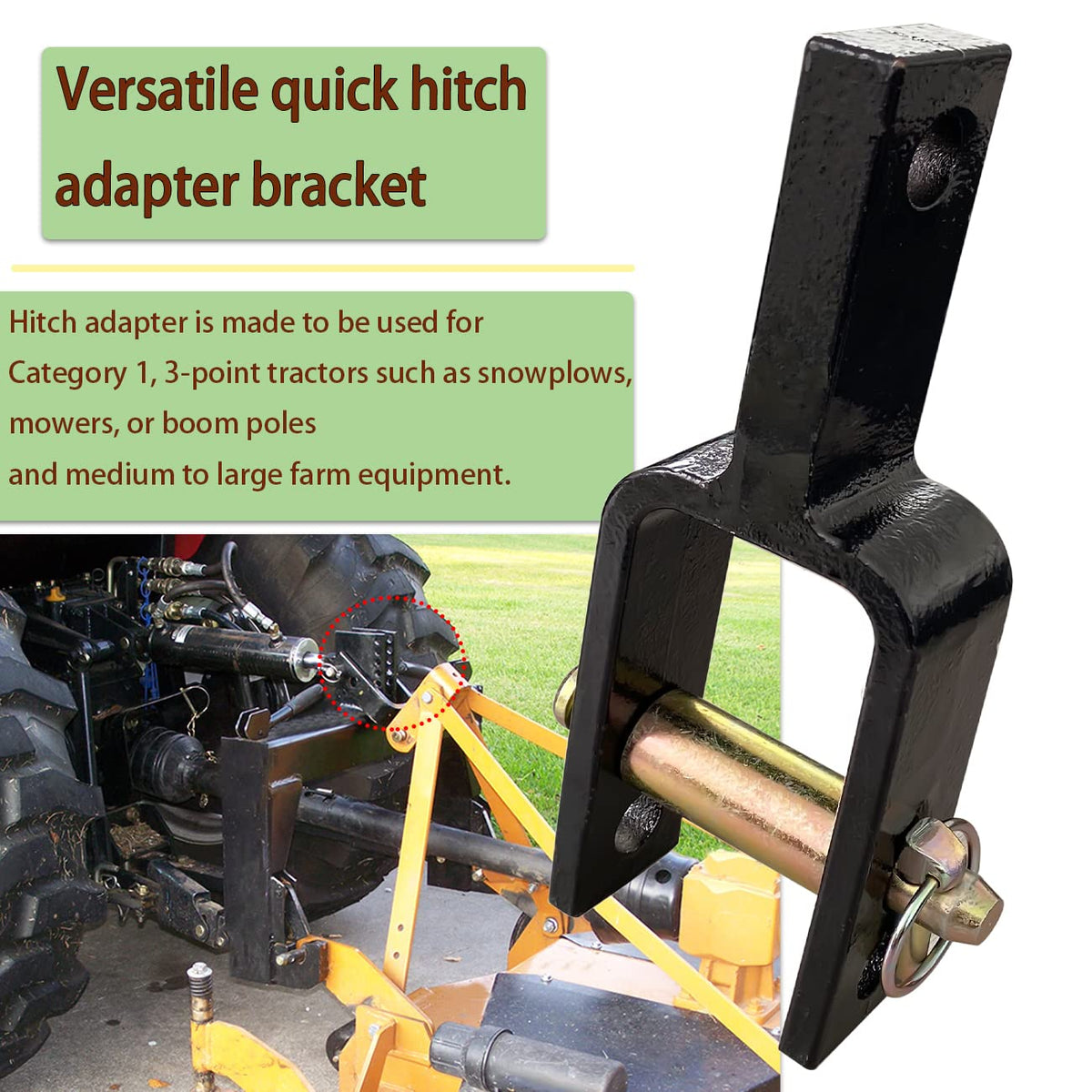 Quick Hitch Adapter with Adapter Sleeve E159848
