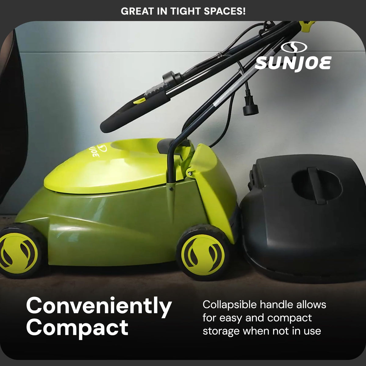 14-Inch 12-Amp Electric Lawn Mower with 10.6-Gallon Bag L4055