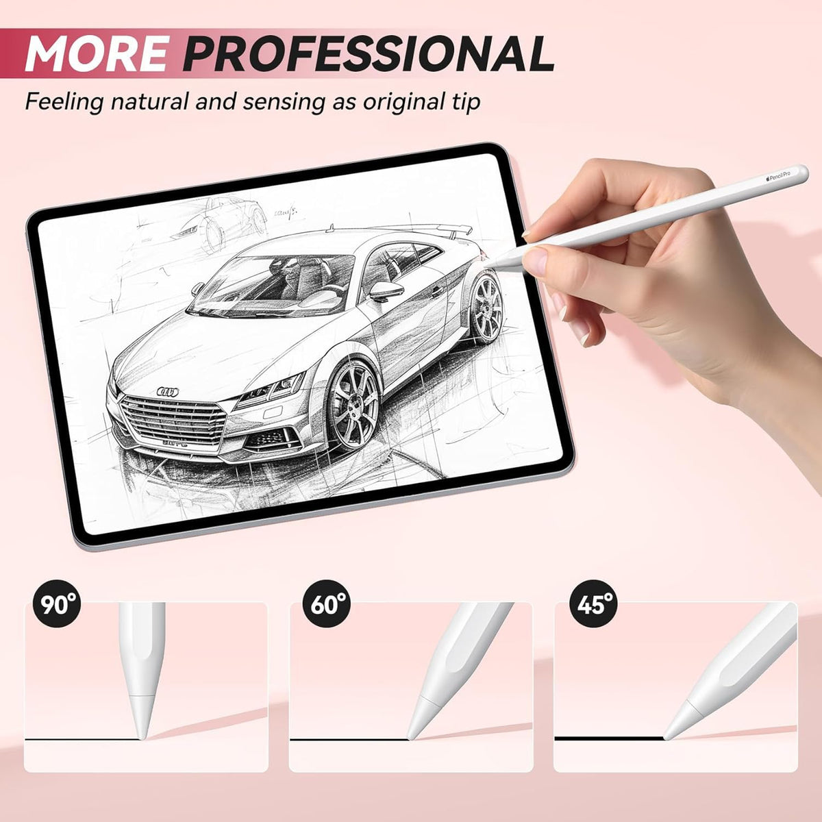 Replacement Pencil Tips with Case F62505