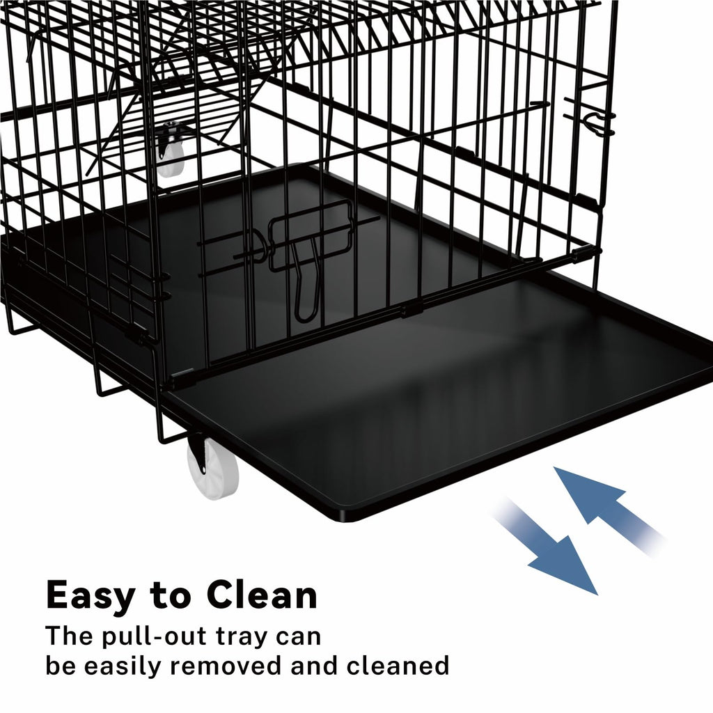 4-Tier Cat Cage with Cushions Hammock Scratching Post L73110