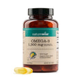 Omega 3 Fish Oil 2200 mg Lemon Flavor 60 Softgels E647801