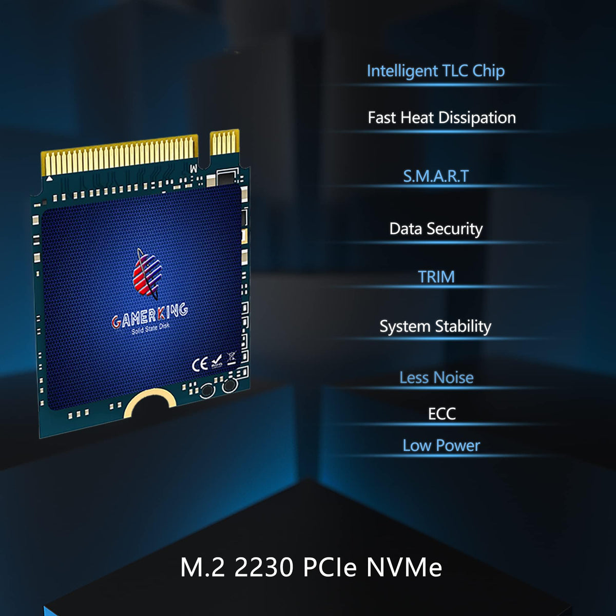 128GB M.2 2230 NVMe PCIe Gen 3.0X4 Internal SSD U5063