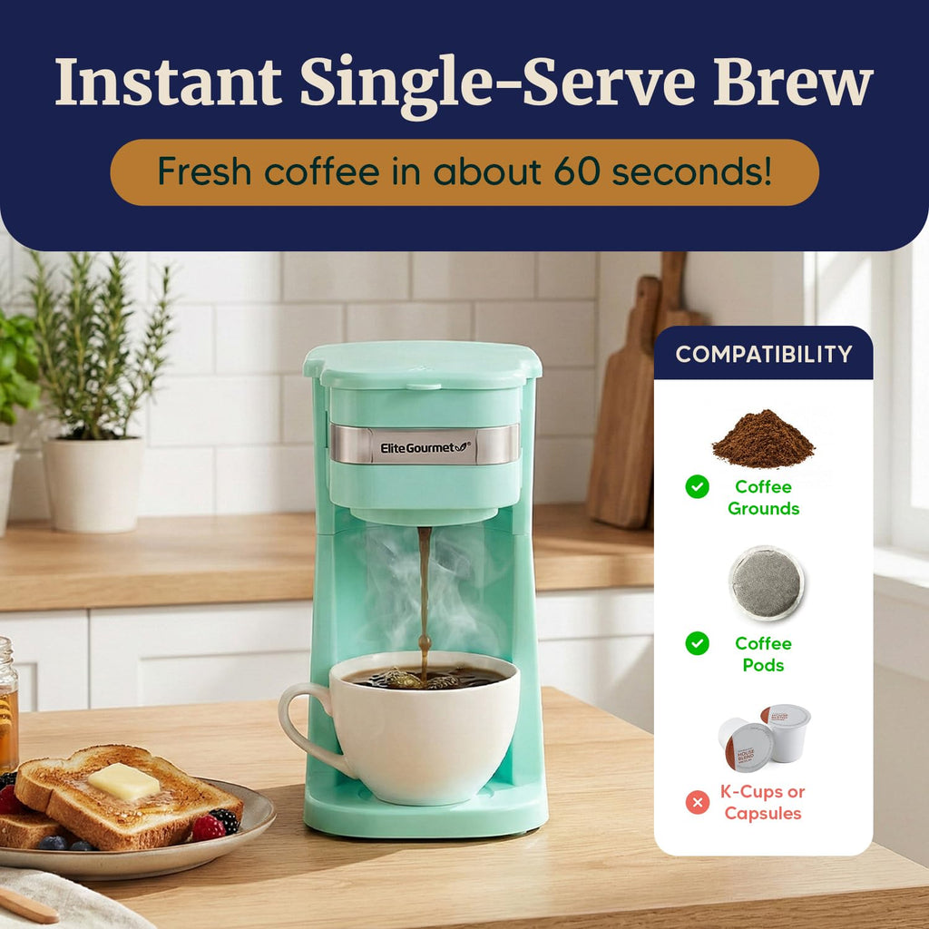 Single-Serve Compact Coffee Maker A5004