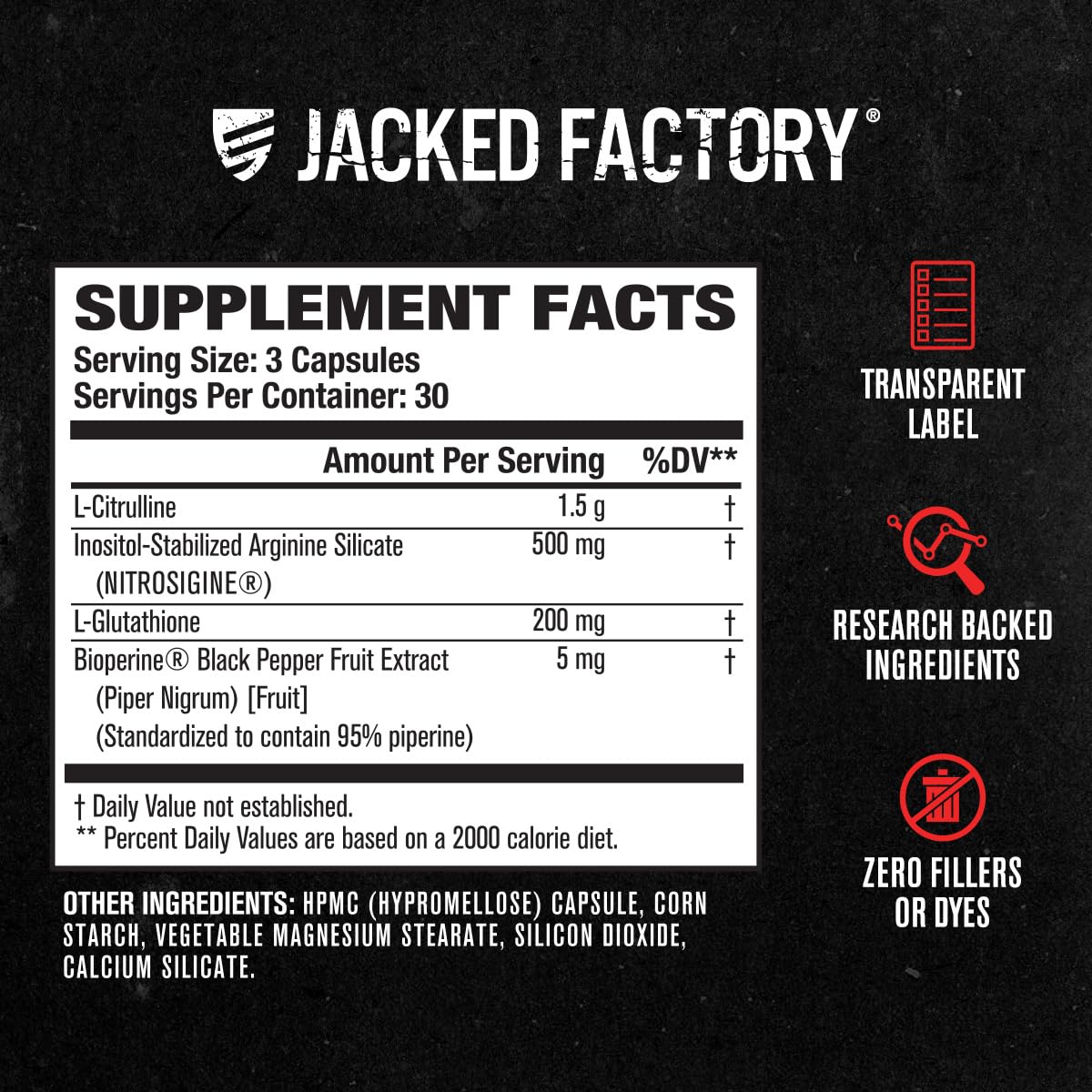 90 Caps Nitric Oxide Supplement Q170507