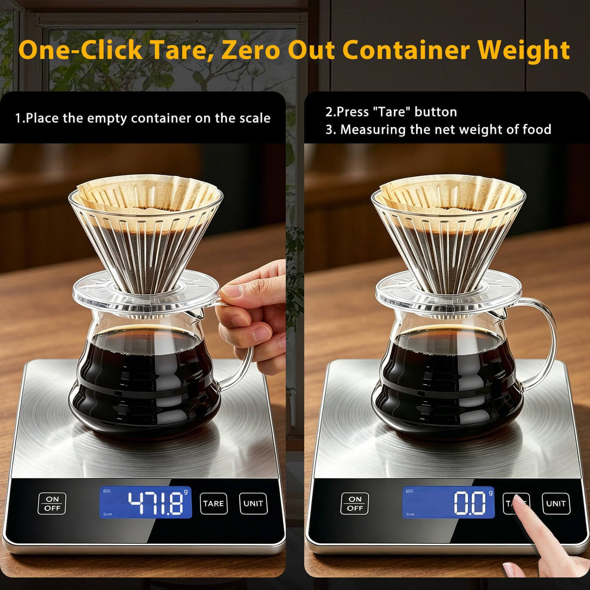 33lb Digital Stainless Steel Food Scale P203