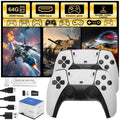 4K HDMI Retro Gaming Console with 64GB TF Card and 2.4G Wireless Controllers U735