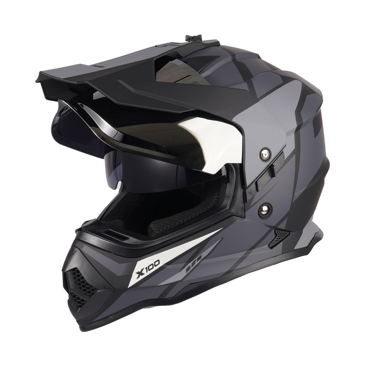 DOT Certified Dual Visor Motorcycle Helmet X421831