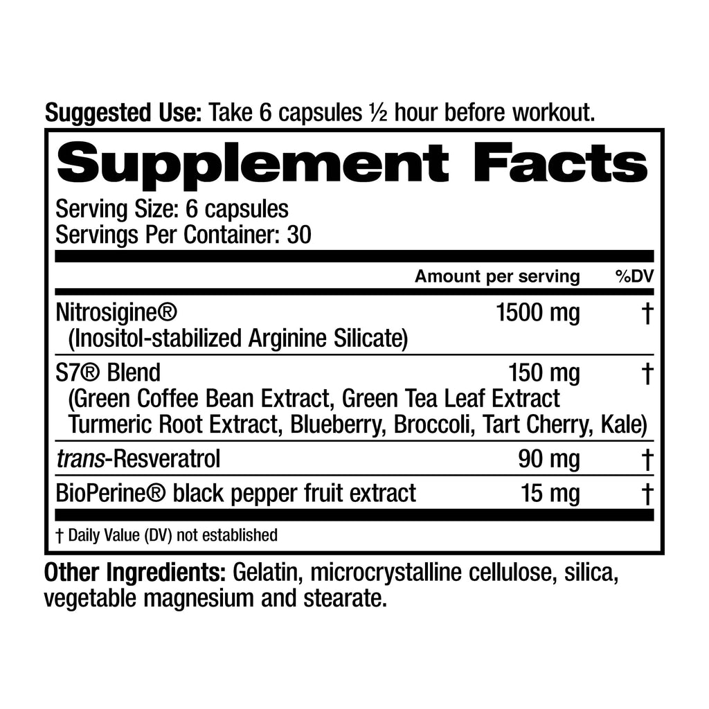 Nitric Oxide Supplements (1-Pack) J34643