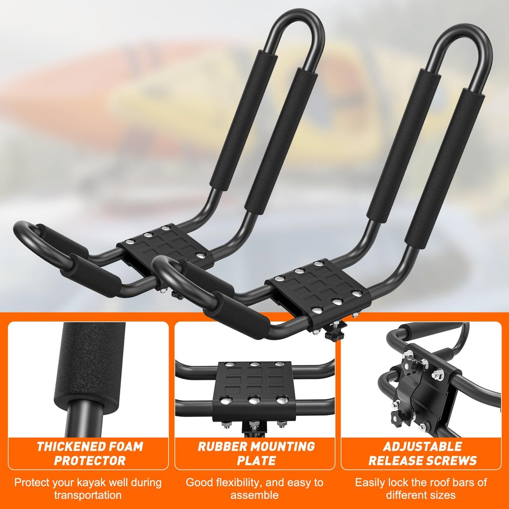 2 Pairs Kayak Carrier Racks X83919