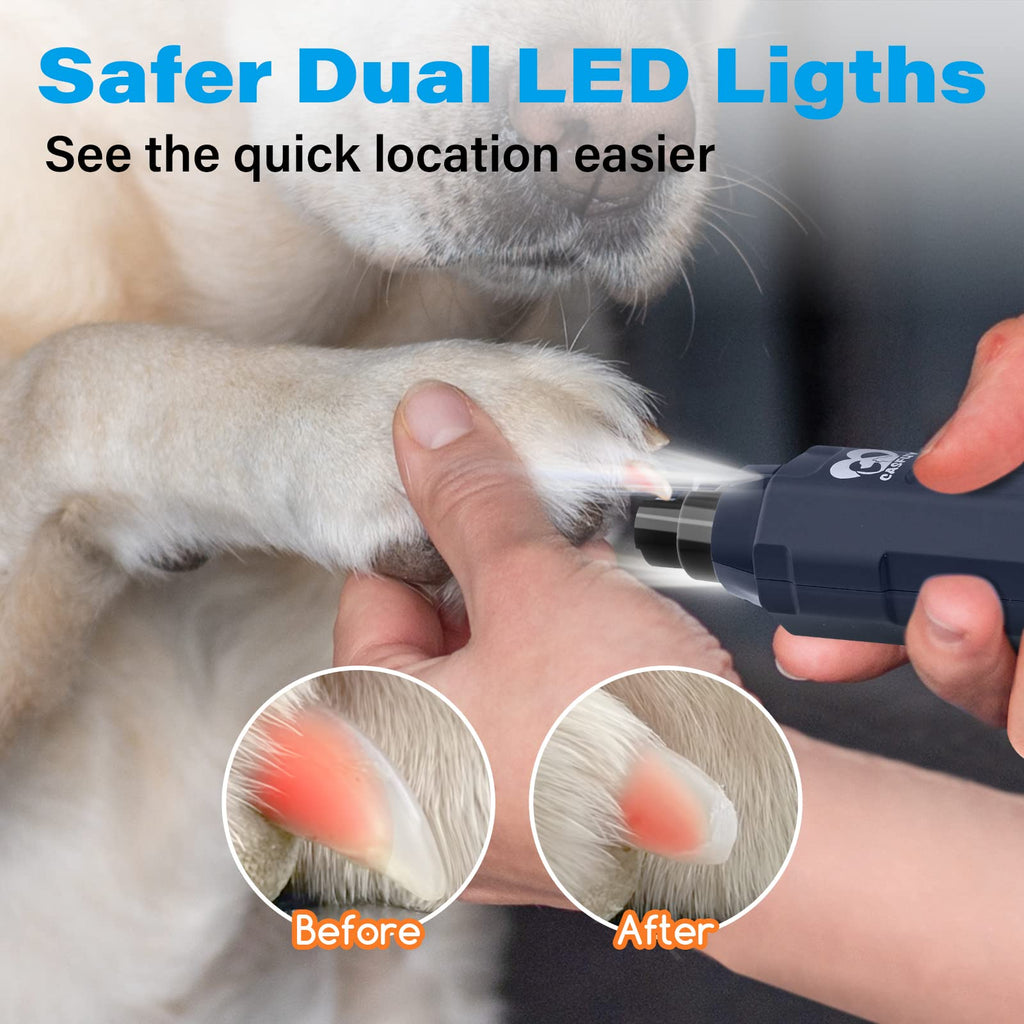 6-Speed Rechargeable Electric Dog Nail Grinder W647
