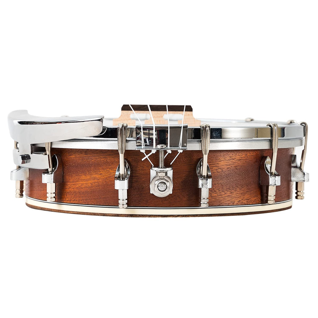 23" Sapele Wood Banjo Ukulele C48577